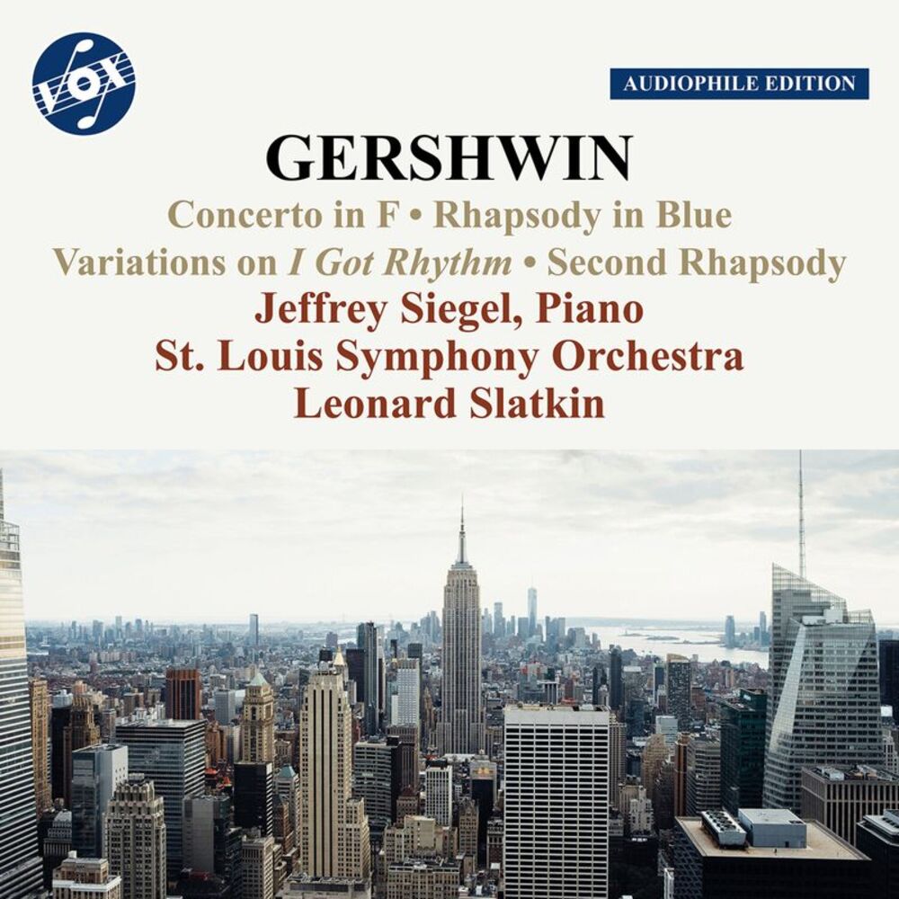 Jeffrey Siegel - Piano Concerto in F Rhapsody No. 2 I Got Rhythm  CD
